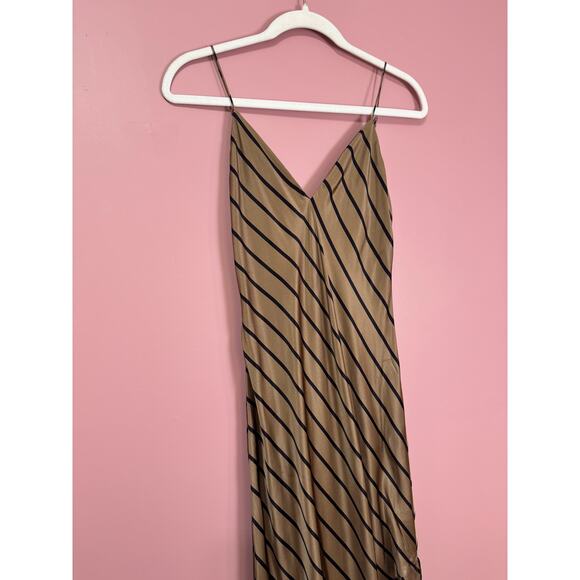 Cami NYC Raven Stripe Silk Slip Gown Size XS - Picture 4 of 8